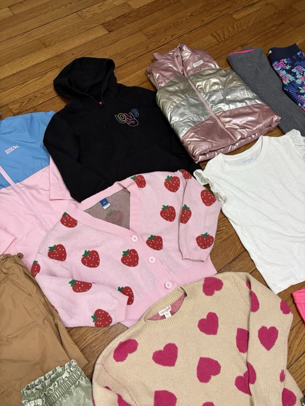 Girls Youth Size Small 5/6-7/8 Clothing Lot 24PCS! Nike Justice Back To school - Picture 8 of 15